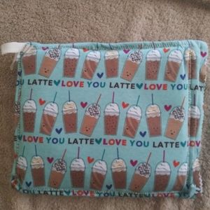 💘 NWOT Set of Love you latte potholders